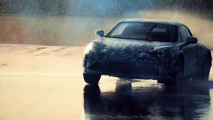 Les images de la nouvelle Alpine définitive en action