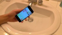 iPhone 5C Water Test - Playing Infinity Blade 3 Underwater