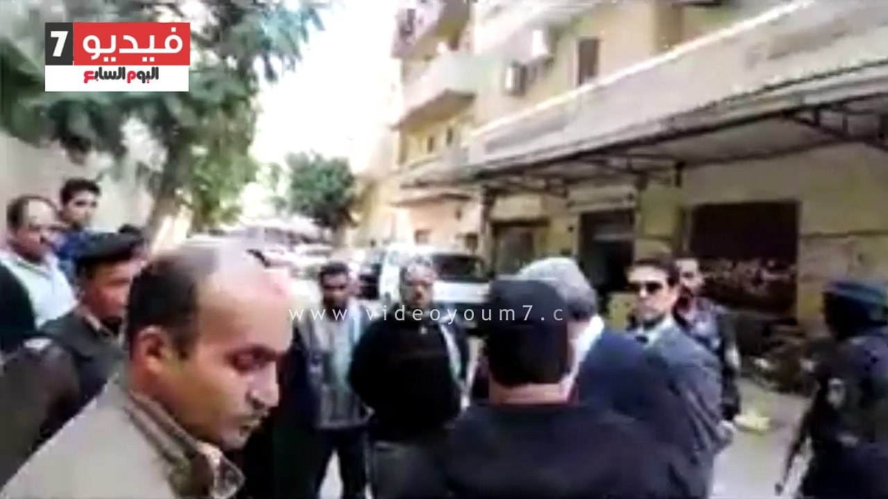 مدير أمن البحيرة يتابع التواجد الأمنى امام الكنائس
