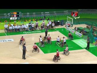 Wheelchair Basketball | Spain vs Canada | Men’s preliminaries | Rio 2016