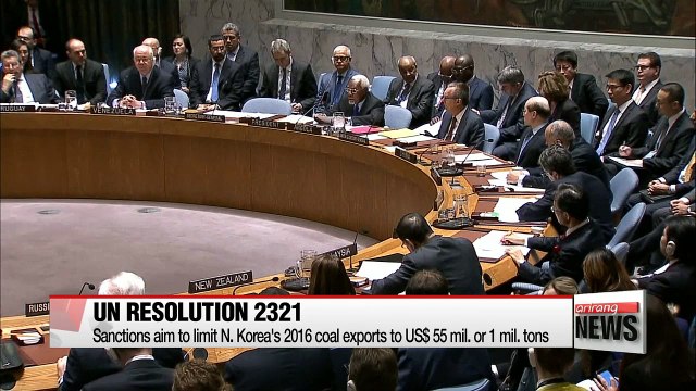 China imposes ban on N. Korean coal from Dec.11 to Dec.31 for UN resolution 2321