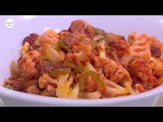 قرنبيط بالسجق | نجلاء الشرشابي