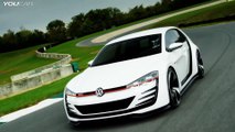 ► Volkswagen Design Vision GTI (503 hp) on Racetrack