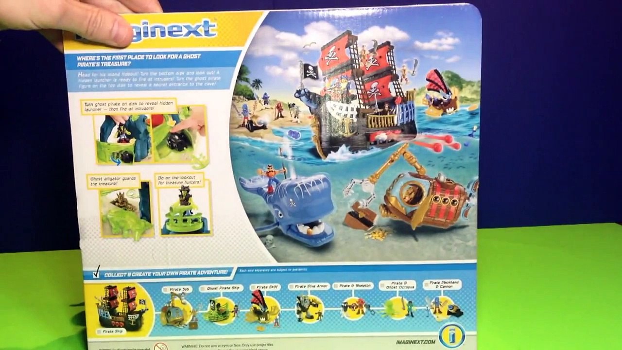 imaginext ghost pirate island