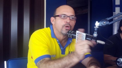 Reacción de Anibal después del partido de Barcelona vs Emelec 27/11/2016