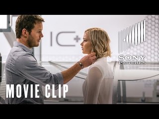 Passengers - I Woke Up Too Soon - Starring Jennifer Lawrence and Chris Pratt - At Cinemas Dec 21