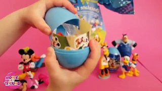 Maxi oeufs surprises Mickey Minnie Donald Dingo Touni Toys