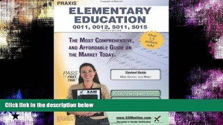 Buy  Praxis Elementary Education 0011, 0012, 5011, 5015 Teacher Certification Study Guide Test