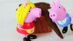 Peppa Pig Story of The Three Little Pigs Play Doh Set with Peppas Cousin Play Dough DisneyCarToys