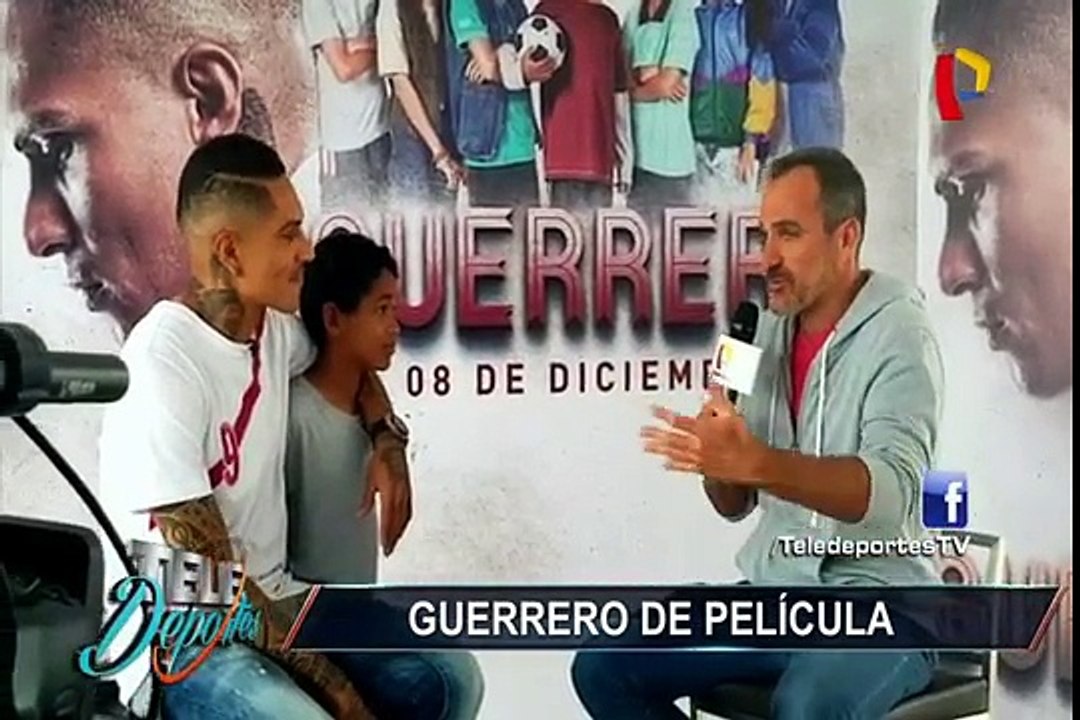 Paolo Guerrero cuenta detalles de su película