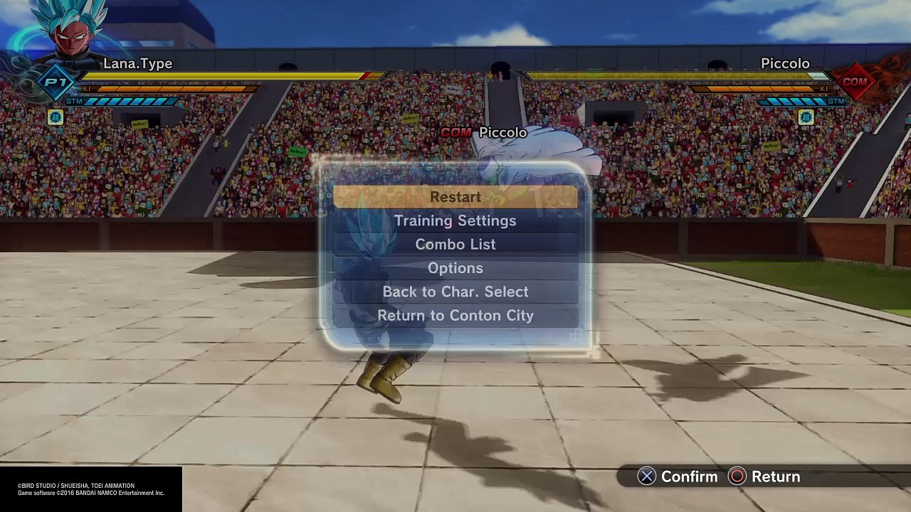 XV2 TRAINING MODE PICCOLO