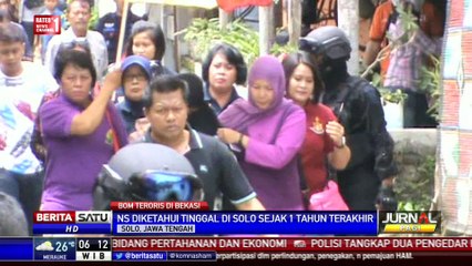 Rumah Tersangka Teroris NS di Solo Digeledah