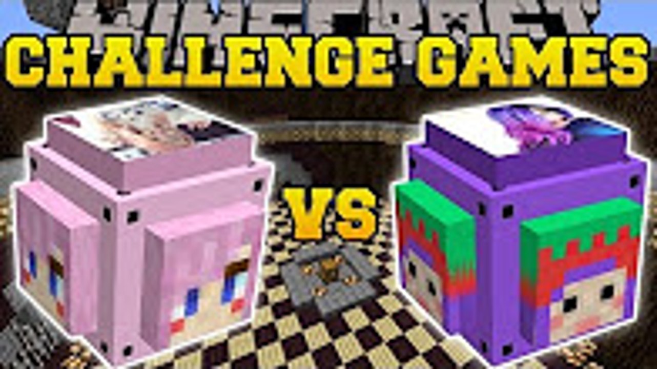 PopularMMOs Minecraft׃ LDSHADOWLADY VS IHASCUPQUAKE CHALLENGE GAMES