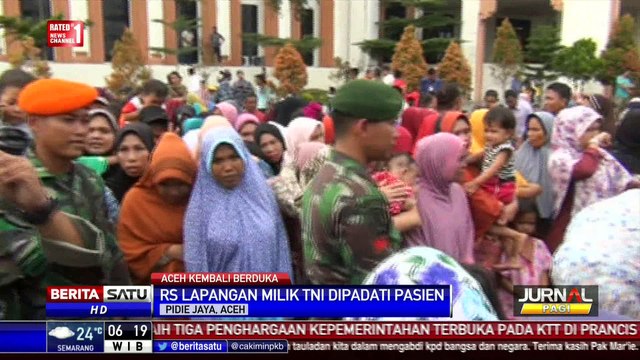 Tiap Hari RS Lapangan di Aceh Dipenuhi Pasien