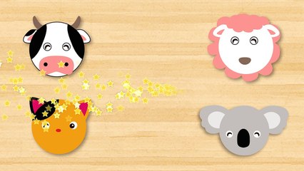 どうぶつ パズル★子供向けアニメ★赤ちゃん笑う、泣きやむ  Animal Puzzle kids anime