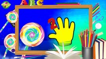 Finger Family Rhymes | Numbers Cartoon Finger Family Rhymes For Children | 123 Finger Family |