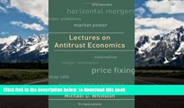 PDF [DOWNLOAD] Lectures on Antitrust Economics (Cairoli Lectures) BOOK ONLINE