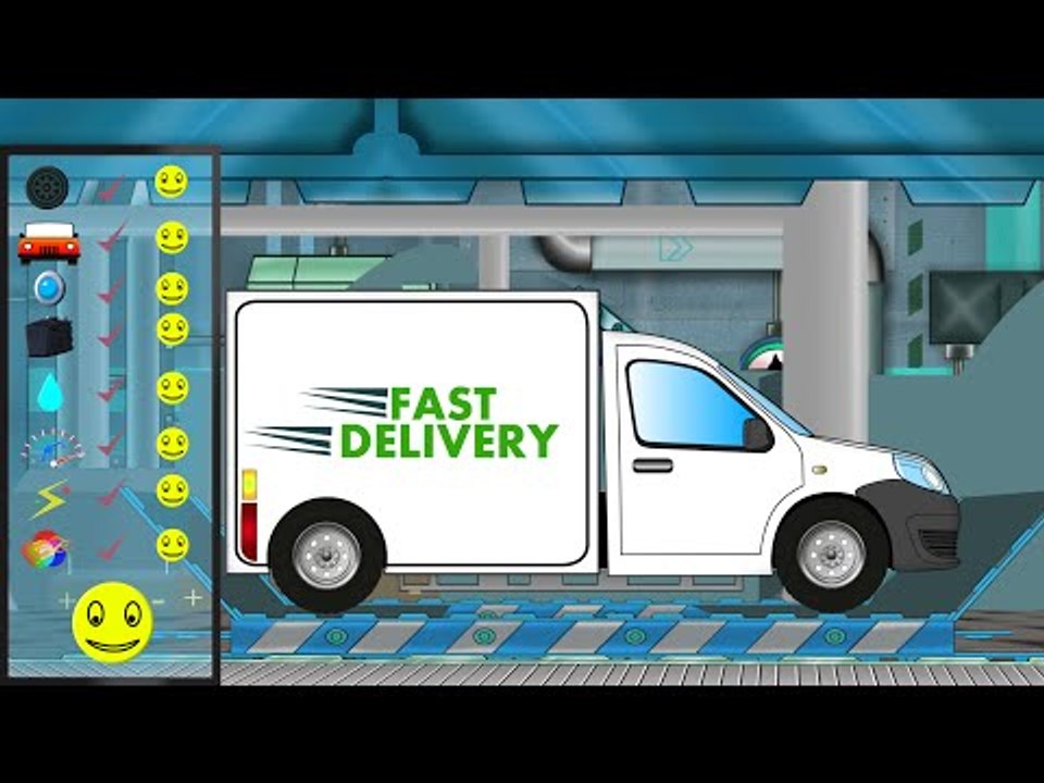 Delivery truck  Repair |  Car Garage | Car Service | Car Service For Kids