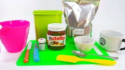 How To Make Nutella Gummy Edible Pudding Jelly DIY Cooking Recipe