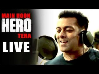 Salman Khan Singing 'Main Hoon Hero Tera' Song LIVE From The Movie Hero