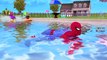 Fun SuperHeroes Spiderman Hulk Frozen Elsa In Swimming Pool | Joker Prank | Spiderman Vs Joker