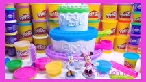 play doh cake mountain toy playset minnie mouse play doh lollipops playdoh videos
