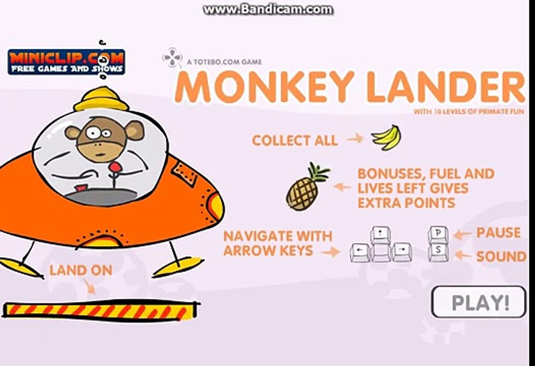Monkey lander level 1  -HD