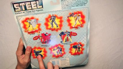 Steel Action Figure Unboxing