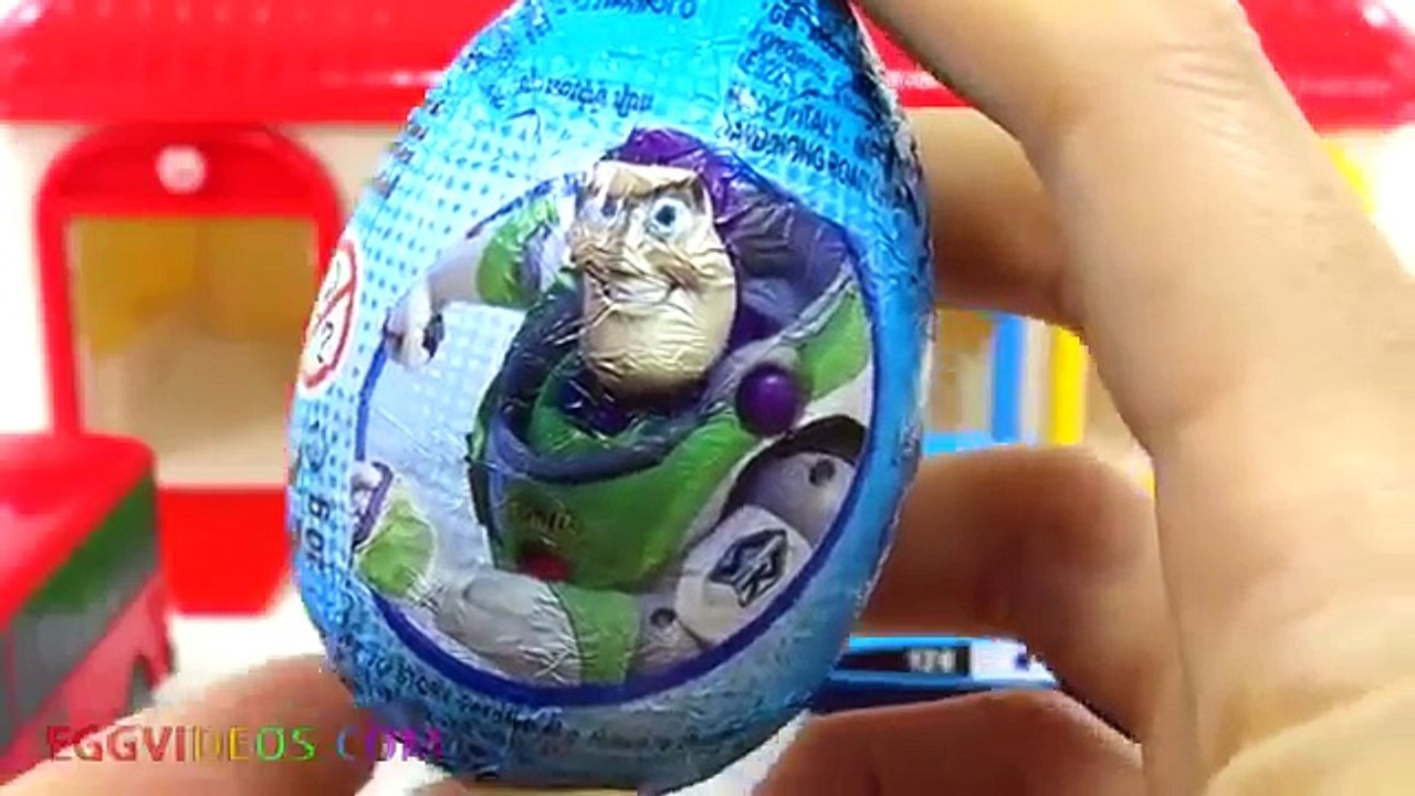 Đồ chơi trẻ em - thế giớ xe oto và nặn trứng khủng long bất ngờ - Sáng tạo cho trẻ em.