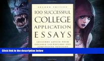 Buy NOW  100 Successful College Application Essays (Second Edition) The Harvard Independent  Full