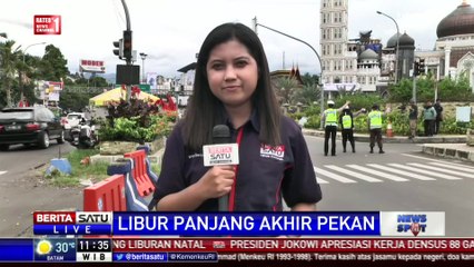 Pantauan Drone Kemacetan Lalu Lintas di Puncak
