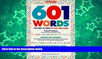 Online Murray Bromberg 601 Words You Need to Know to Pass Your Exam (Barron s 601 Words You Need