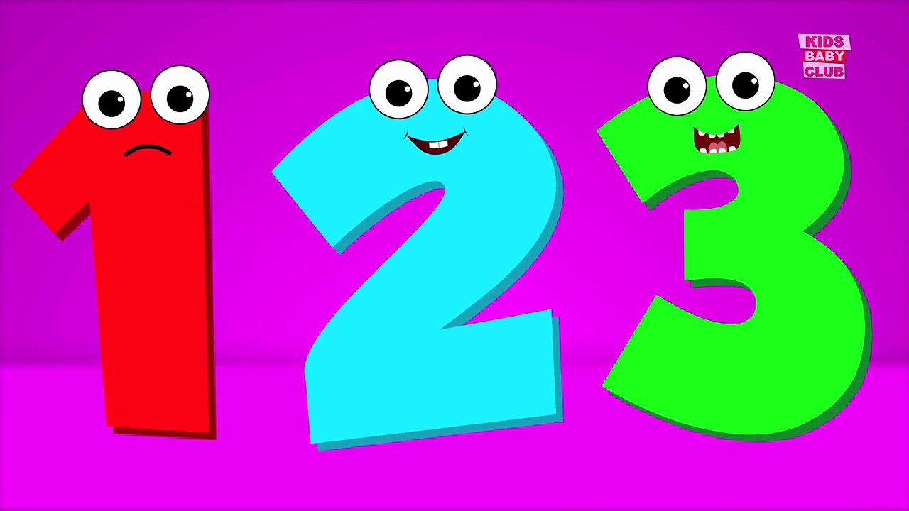 Number Song | Number Counting 1 to 10 | Video For Children By Kids Baby Club