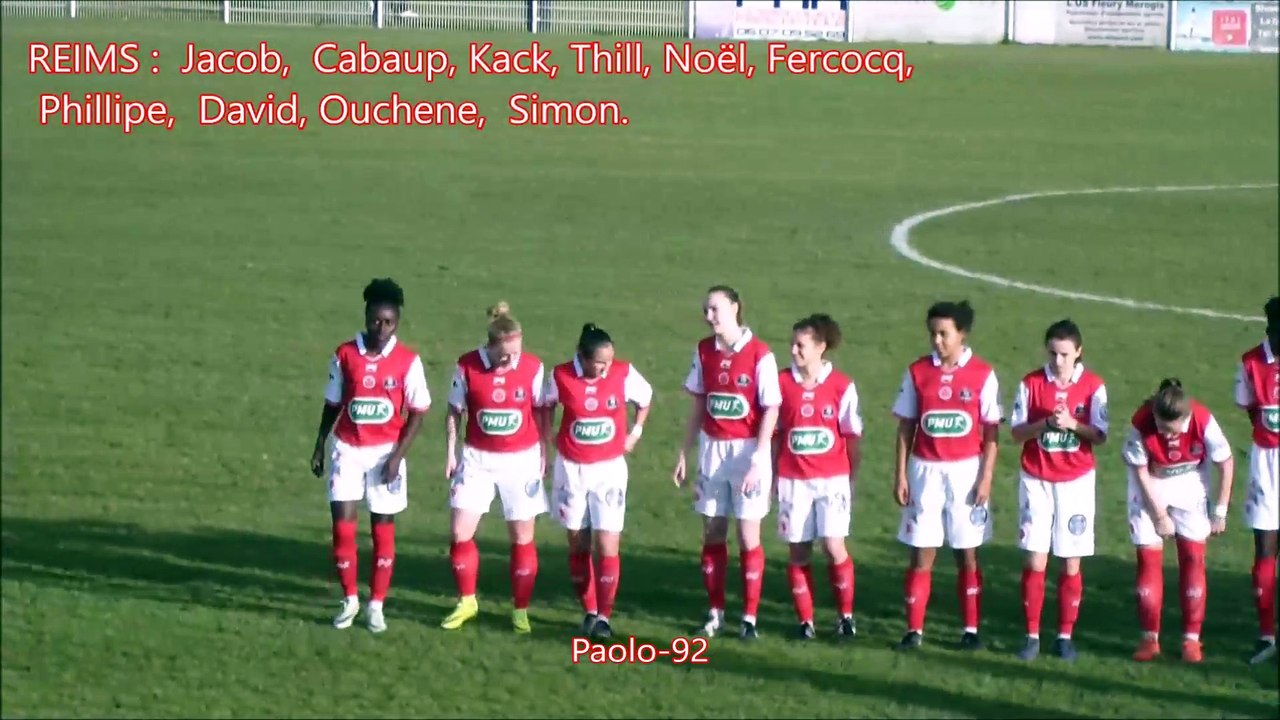 16 CDF Féminines Tour 1 : VAL d'ORGE REIMS 3-2