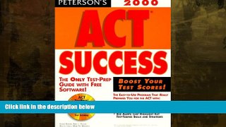 Buy  Peterson s Act Success 2000 Elaine Bender  Book