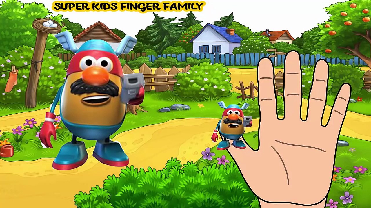 Finger Family Songs - daddy finger family songs #Pingu #Mr Potato #Oddbods #Inside Out #Gummy Bear