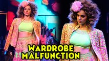 Kangana Ranaut Wardrobe Malfunction At Lakme Fashion Week Video