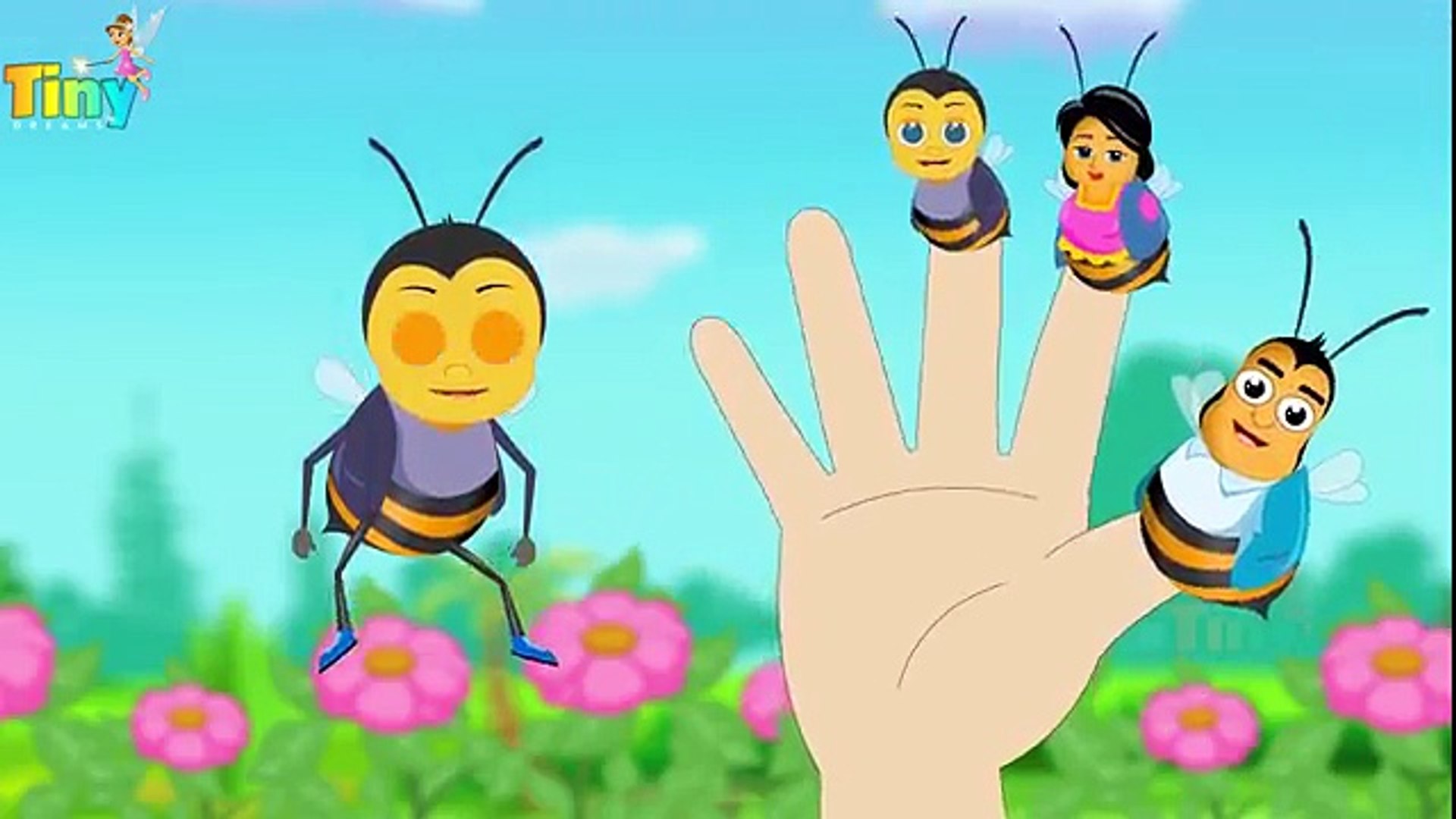 Bee Finger Family | Funny Finger Family for Kids