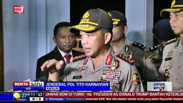 Kapolri Imbau Seluruh Lapisan Amankan Natal dan Tahun Baru