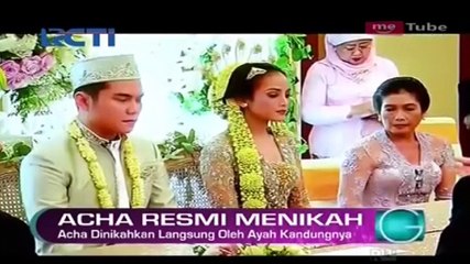Acha Resmi Nikah dengan Vicky Kharisma