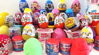 50 Huevos Sorpresa en Español Num Noms, Frozen, Shopkins, PinyPon, Kinder y mucho más.