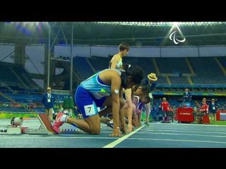 Athletics | Women's 100m - T36 Round 1 heat 2 | Rio 2016 Paralympic Games