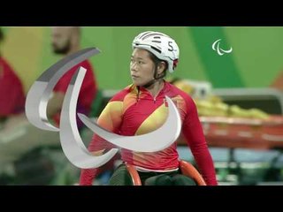 Athletics | Women's 100m - T54 Round 1 heat 2 | Rio 2016 Paralympic Games