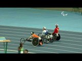 Athletics | Women's 100m - T54 Round 1 heat 1 | Rio 2016 Paralympic Games
