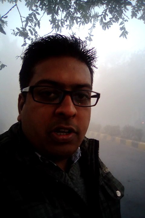 Heavy Fogg In Ambala Northern India