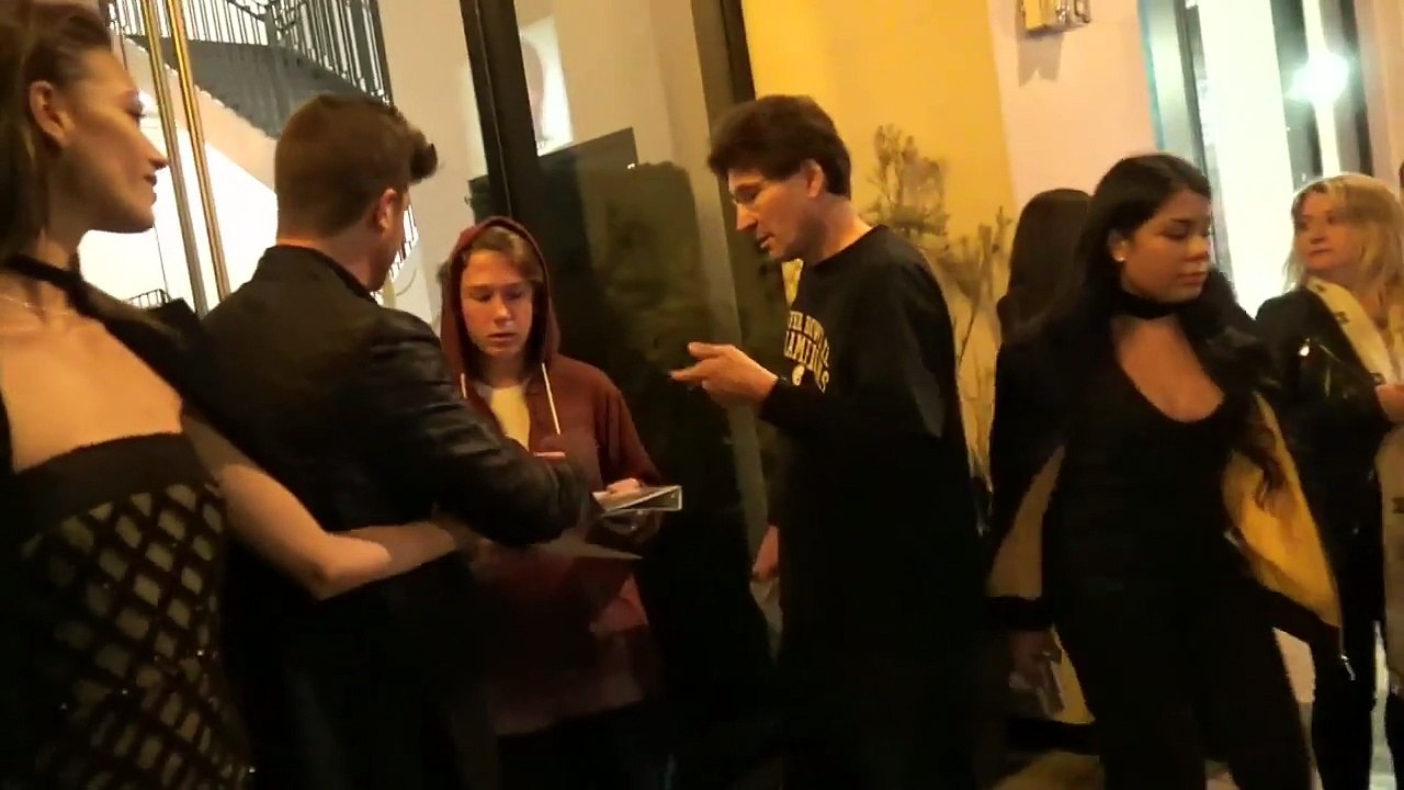 Robin Thicke And His GF Are Called Brad And Angie On Night Out