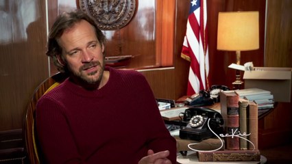 5. Jackie   On-set visit with Peter Sarsgaard  Robert Kennedy