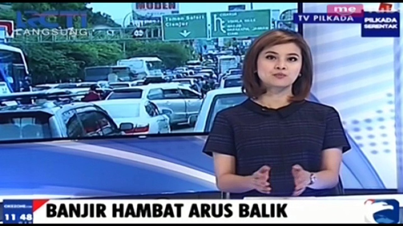 Banjir Rancaekek Sebabkan Arus Balik dari Garut Macet Parah