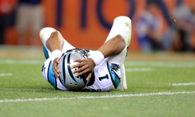 Cam Newton FORCED To Leave Chargers Game After Helmet Hit