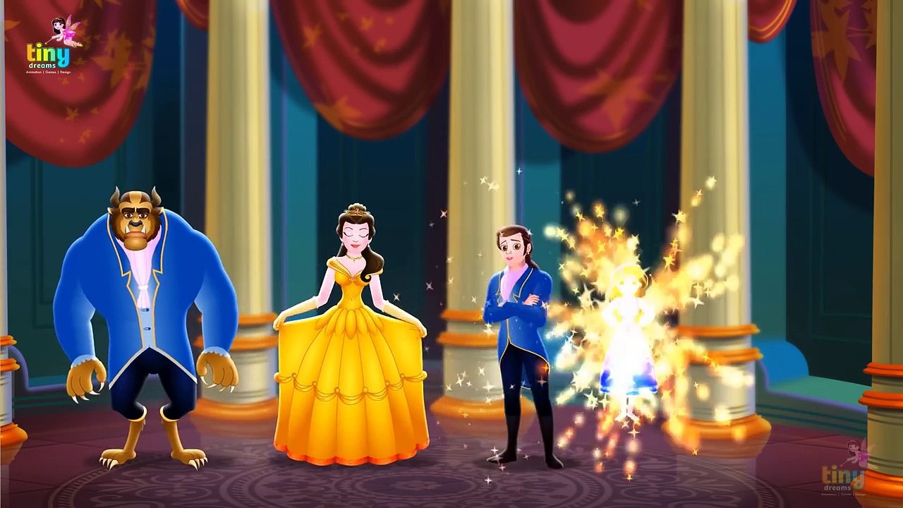 Finger Family Beauty And The Beast Nursery Rhymes For Children By